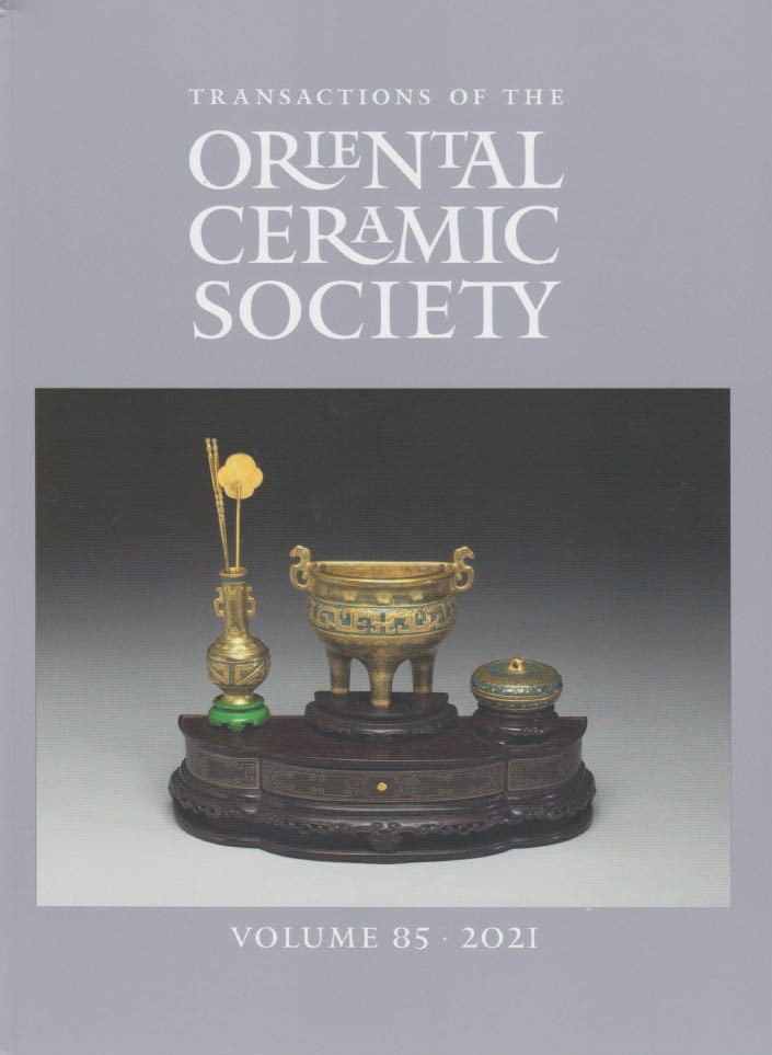 Transactions The Oriental Ceramic Society