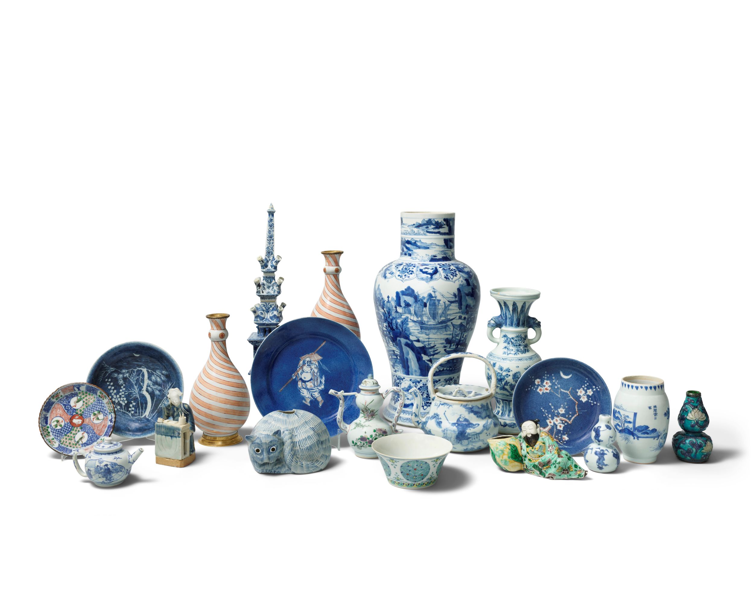image of ceramic objects from the Peter and Mary White collection