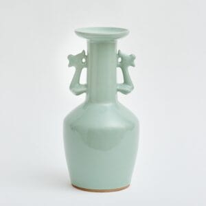 Suwa Sozan I, 'kinuta seiji' vase in Longquan style, c. 1913-14, Shen Zhai Collection 1–1