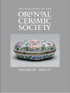 Transactions of The Oriental Ceramic Society 81