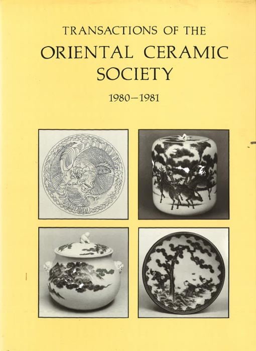 Transactions of The Oriental Ceramic Society 45 1980-81