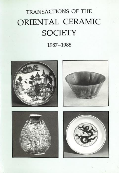 Transactions of The Oriental Ceramic Society 52 1987-88