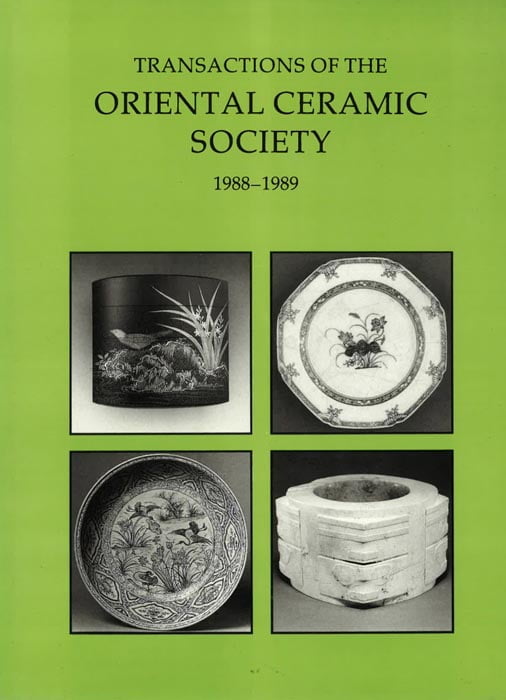 Transactions of The Oriental Ceramic Society 53 1988-89