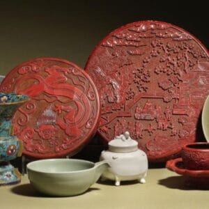 a group of 8 early Chinese ceramics and works of art
